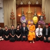  เจ้าภาพสวดพระอภิธรรมศพ  ศ.ดร.ประเสริฐ  ณ  นคร 